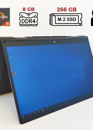 Ноутбук трансформер hp envy x360 15m-ee0013dx / fhd 15.6" ips /  amd ryzen 5 4500u / 8 gb ddr4 / 256 gb ssd