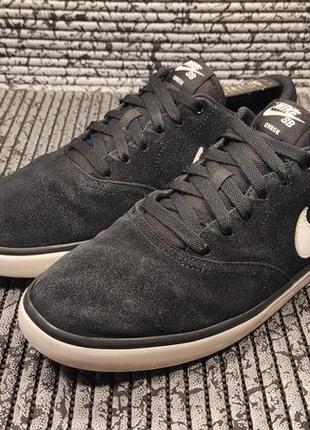 Кожаные кроссовки nike sbstar solar, оригинал, 42.5рр - 27см