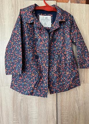 Плащ, короткий тренч для девочки 6