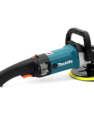 Полировальная шлифмашина makita 9237cb (1200 вт, 3200 об/мин) шлифмашина с регулятором оборотов макита