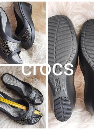 Crocs крокси босоніжки на платформі 38 розмір (24.5см)1 фото