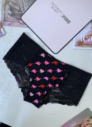 Бесшовные кружевные трусики victoria's secret, оригинал