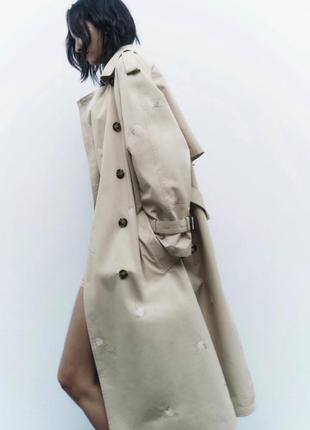 Тренч плащ zara 7