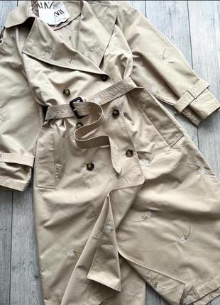 Тренч плащ zara 9