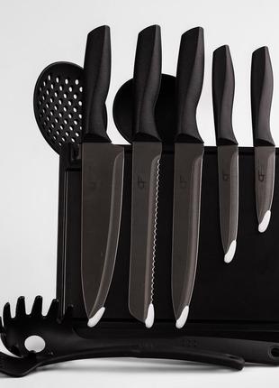 Набор кухонных принадлежностей 9 предметов (наборы кухонных ножей и лопаток)6 фото