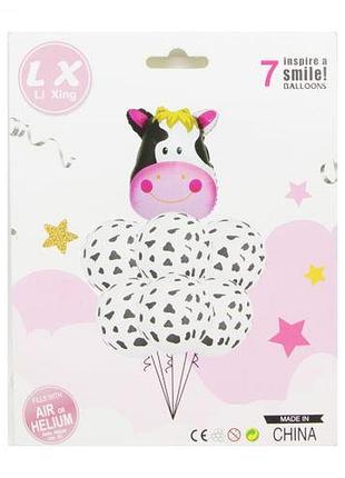 Набор надувных шаров "корова"