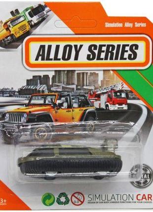 Машинка "alloy series: катер" (6 см)