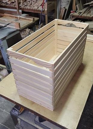 Інтер'єрний ящик дерев'яний