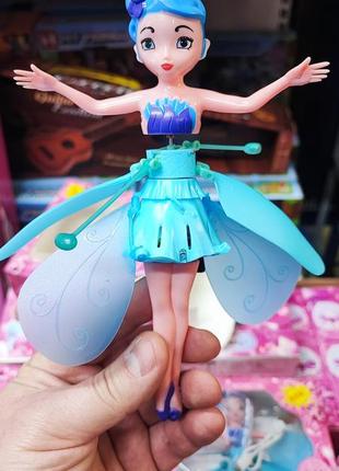 Літаюча лялька фея flying fairy | іграшка для дівчаток4 фото