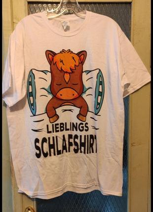 Размер l новая футболка майка из европы жеребенка единорог