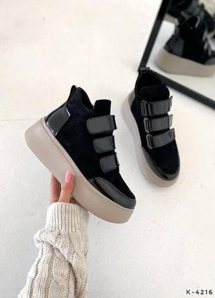Високі кеди на липучках