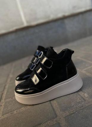 Високі кеди на липучках