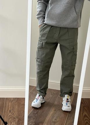 Карго брюки zara