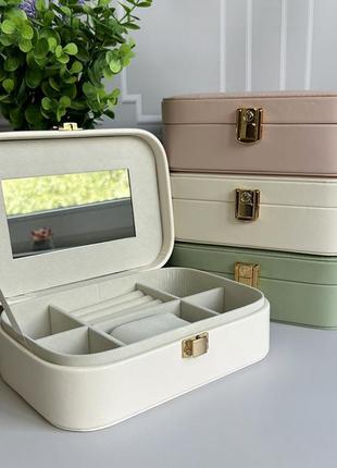 Шкатулка для украшений и бижутерии, органайзер для часов