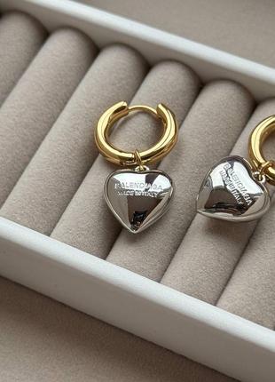 Сережки в стилі balenciaga