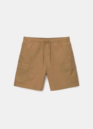 Шорты карго из рипстопа pull & bear 3690/517/707