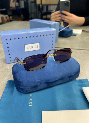 Очки серые gucci gg1221s g220   м-454551 фото