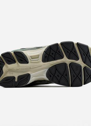 Кроссовки asics gel-nyc green grey beige6 фото
