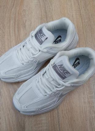 Nike vomero 5 белые с серым2 фото