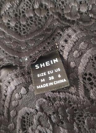 Топ кружевной,топ shein,топ бра,майка кружево🖤6 фото