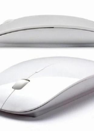 Безпровідна мишка white mouse 2.4 ghz wireless1 фото