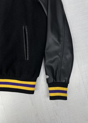 Бомбер new era x lakers bomber jacket8 фото