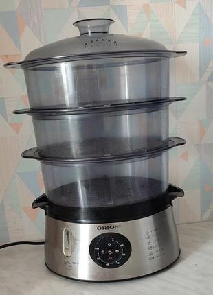 Пароварка orion в рабочем состоянии