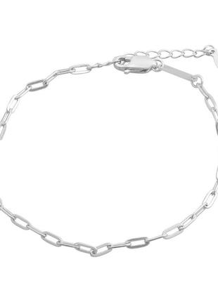 Серебряный браслет silverthin с без камней, вес изделия 2,03 гр (2144571) 1618 размер
