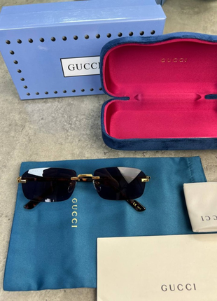 Очки серые gucci gg1221s g220   м-454558 фото