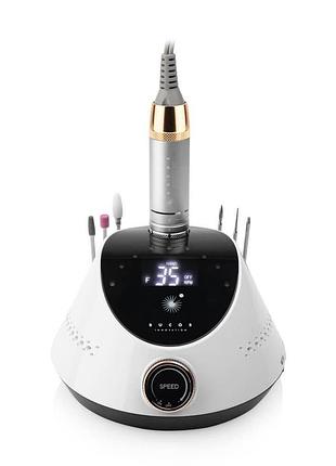 Фрезер bucos nail drill x2 pro white pearl, 35000 об/хв, 65 вт.