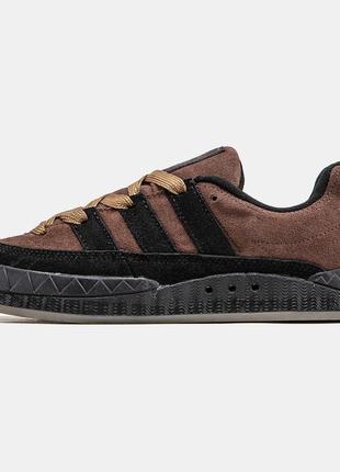Мужские кроссовки adidas adimatic brown black 40-41-42-43-44-45