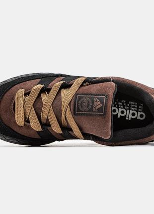 Мужские кроссовки adidas adimatic brown black 40-41-42-43-44-454 фото