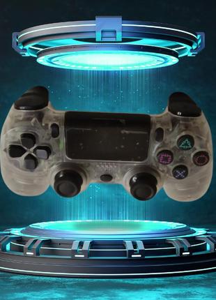Беспроводной bluetooth джойстик double motor vibration 4 для sony ps4 -ds-2312-cwhite