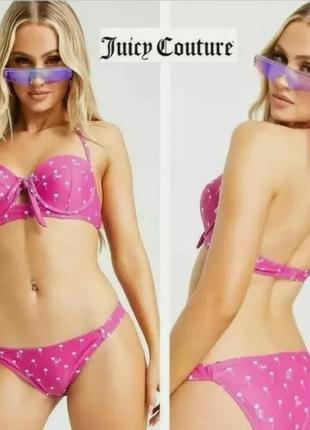 Купальные плавки в принт "пальмы" juicy couture