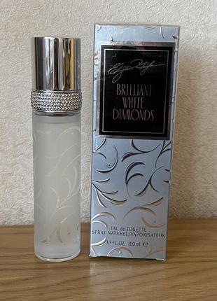 Elizabeth taylor brilliant white diamonds, edt, оригінал, 95-96/100