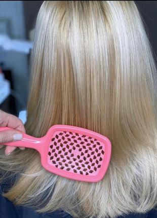 Расческа для волос cecilia super hair (аналог janeke superbrash)5 фото