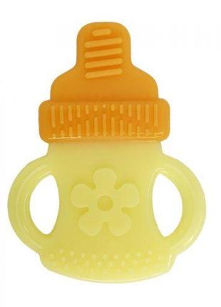 Прорезыватель силиконовый  "бутылочка"