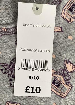 Нова бавовняна нічна сорочка довга футболка bonmarche 8-10 34-36 uk 🇬🇧4 фото