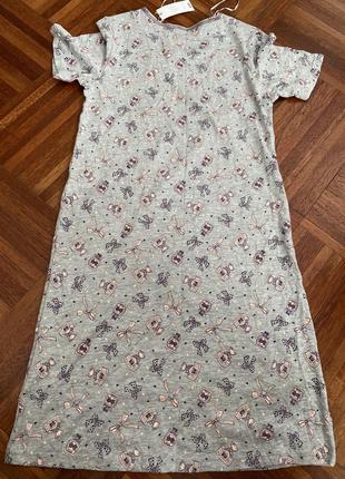 Нова бавовняна нічна сорочка довга футболка bonmarche 8-10 34-36 uk 🇬🇧7 фото