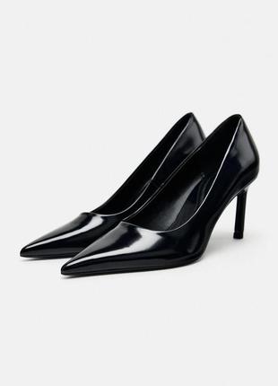 Лаковые лодочки zara
