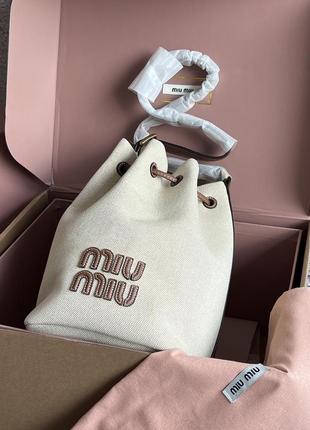 Сумка в стилі miu miu
