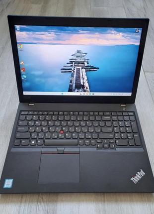 Ноутбук lenovo thinkpad l580 15.6" fhd ips i7-8550u 8/240 win 11 pro.