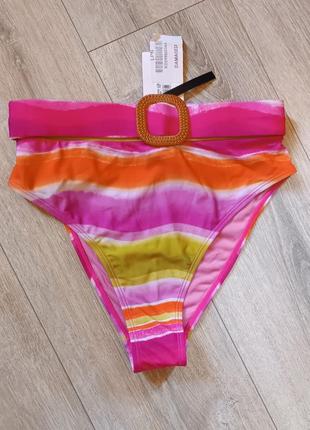 Низ до купальника / труси / плавки з високою посадкою river island та пряжкою