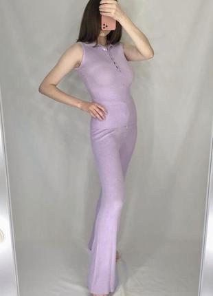 Костюм misspap бузковий віскоза s