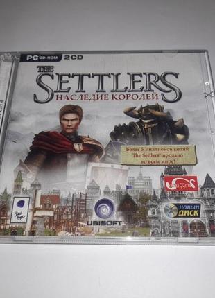 Диск гра the settlers heritage of kings спадщина королів  для пк pc game nd ліцензія 2 сд