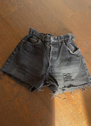 Levi's джинсовые шорты короткие львис redone