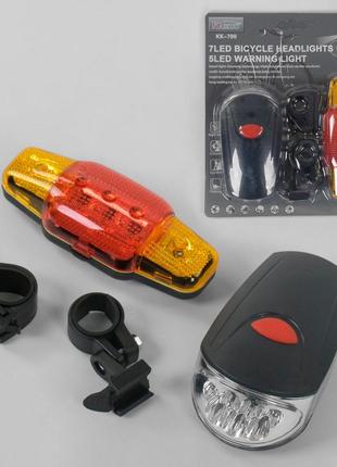 Набір світлодіодних фар для велосипеда