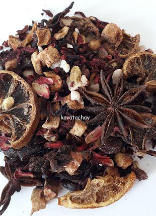 Фруктовий чай глінтвейн 250г