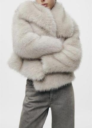 Шуба шубка zara