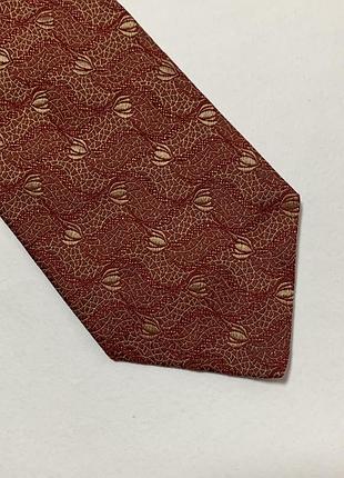 Люксовый, винтажный, оригинальный, шелковый галстук pierre balmain